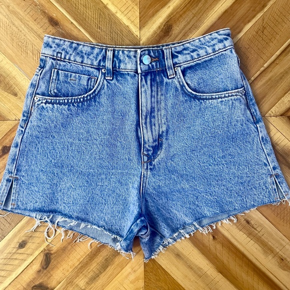 3 Pairs of Zara Gap High Rise Denim Cutoff Shorts - Picture 6 of 11